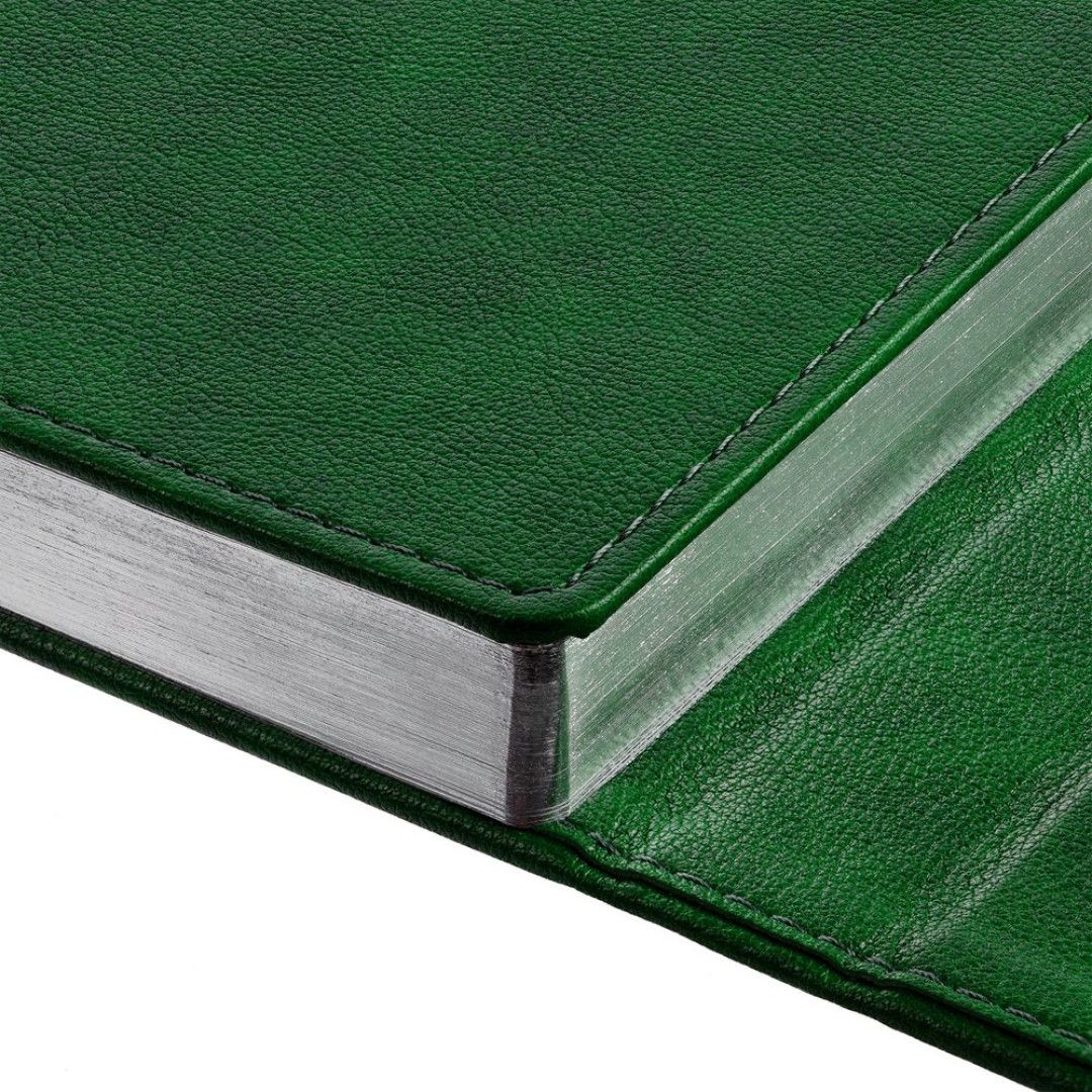 Ежедневник Flap на заказ, недатированный, зеленый