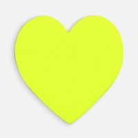 Наклейка тканевая Lunga Сor, M, желтый неон