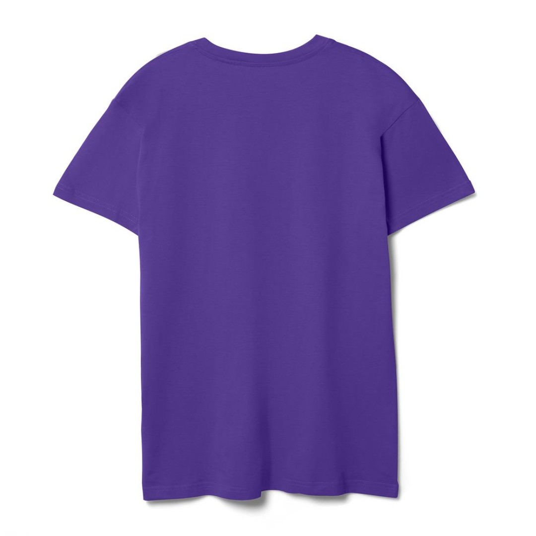Футболка унисекс T-bolka 140, фиолетовая, S