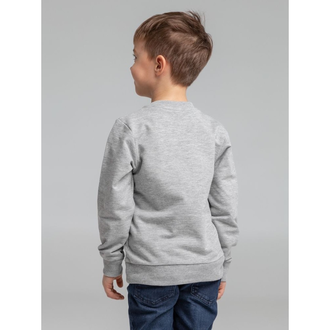 Свитшот Toima Kids 2.0, серый меланж, 6 лет