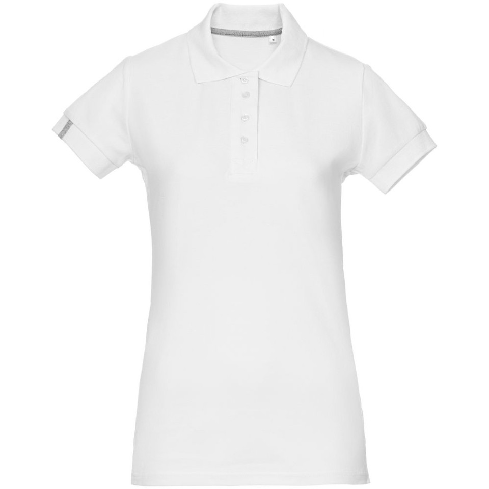 Рубашка поло женская Virma Premium Lady, белая, XL