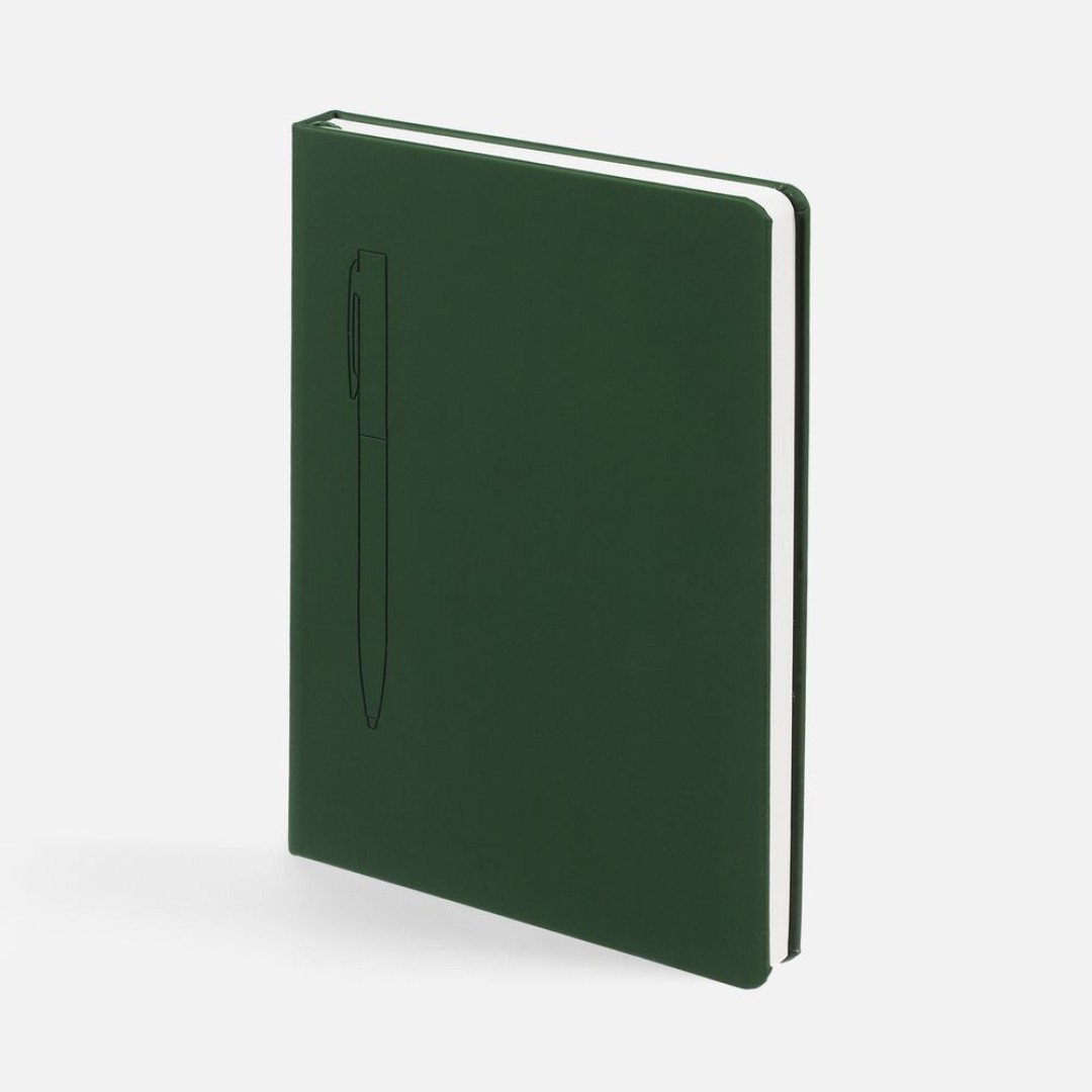 Ежедневник Magnet Shall, недатированный, зеленый