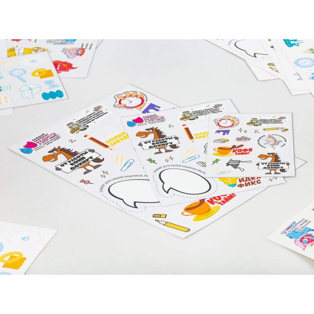 Наклейки UV-DTF Stiker Pack на заказ, S