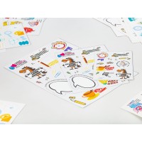 Наклейки UV-DTF Stiker Pack на заказ, S