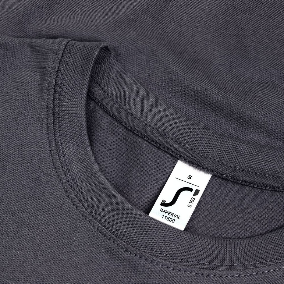 Футболка Imperial 190 темно-серая (графит), L