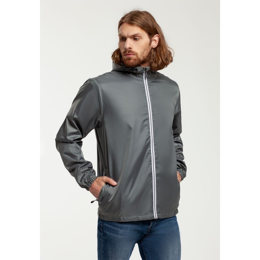 Ветровка мужская Fastplant серая