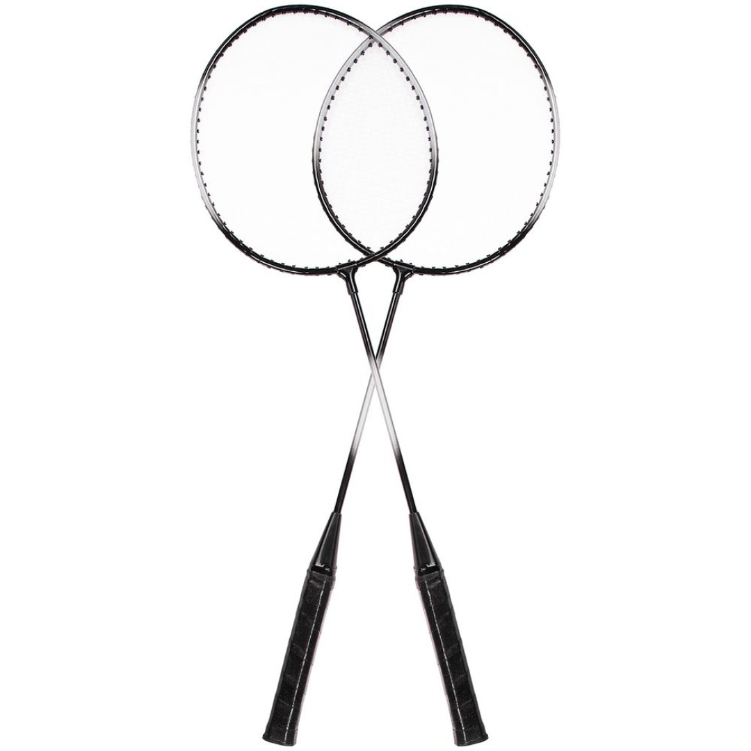 Набор для игры в бадминтон Gloucester, черно-серый