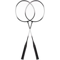 Набор для игры в бадминтон Gloucester, черно-серый