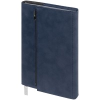Ежедневник Grace на заказ, недатированный, темно-синий
