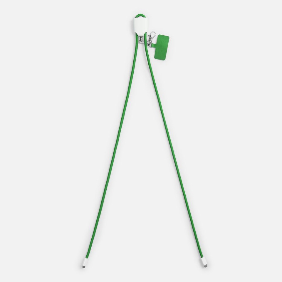 Кабель-ланьярд energyFlex Pro, зеленый
