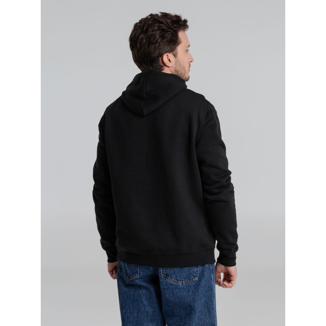 Толстовка с капюшоном Slam 320, черная, XXL