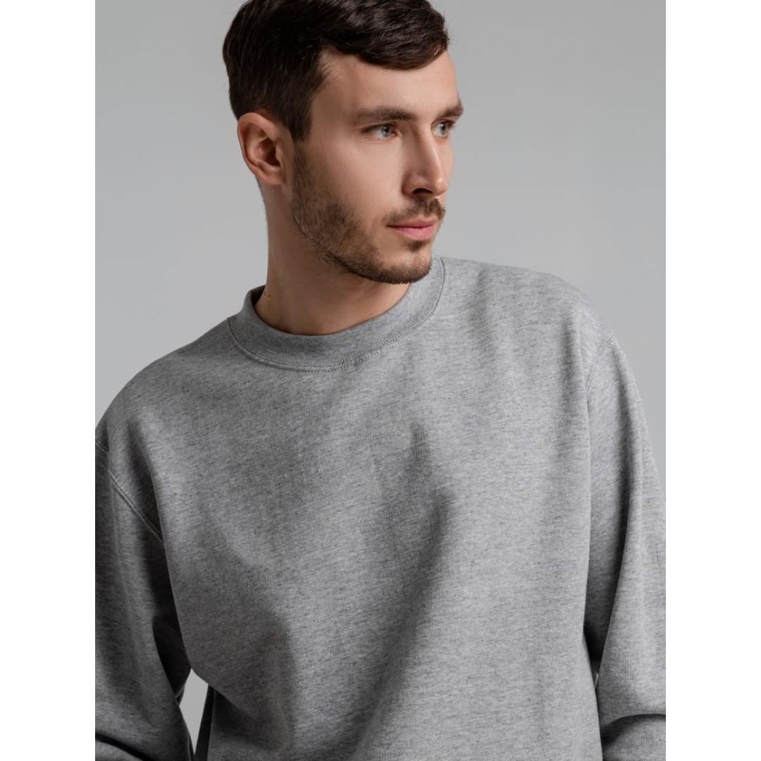 Толстовка Spider 260 серый меланж, 3XL