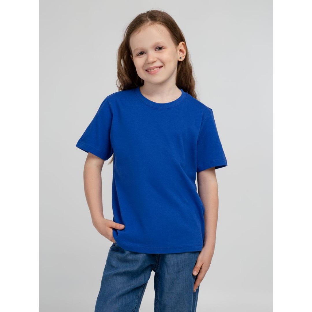 Футболка детская Regent Kids 150 ярко-синяя, на рост 96-104 см (4 года)