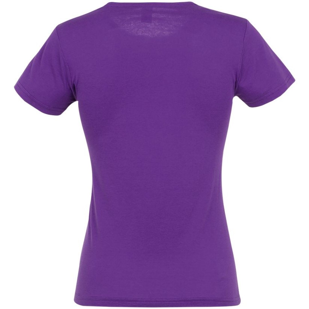 Футболка женская Miss 150 темно-фиолетовая, S