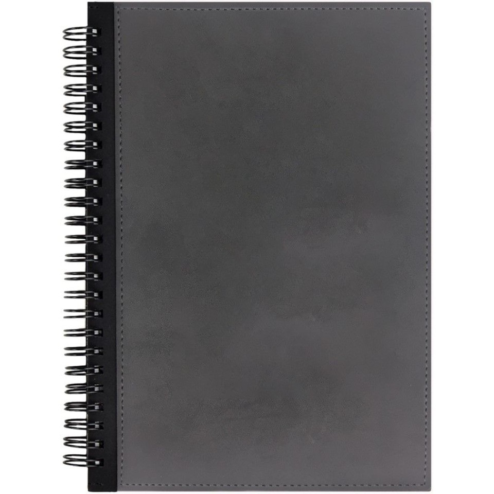 Ежедневник Notera Maxi, недатированный, серый