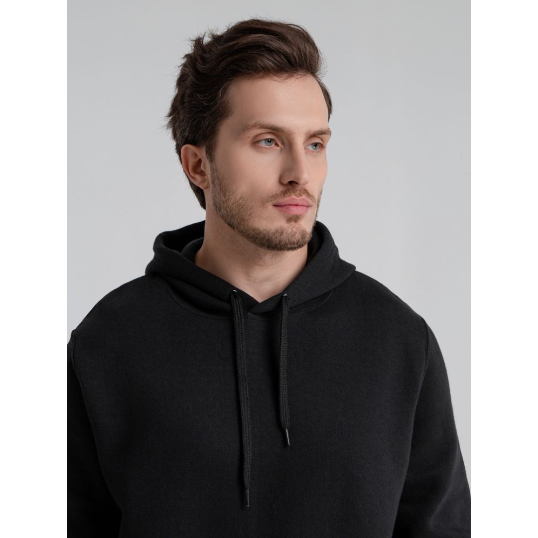 Толстовка с капюшоном Slam 320, черная, XXL