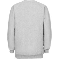 Свитшот «Преодолень», серый меланж, S