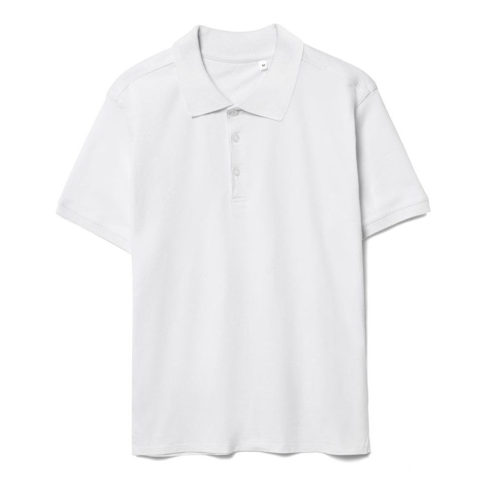 Рубашка поло мужская Virma Stretch, белая, L
