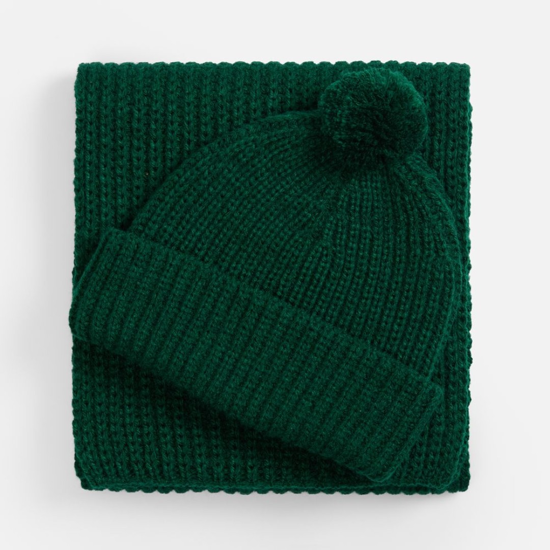 Шарф Nordkapp, темно-зеленый