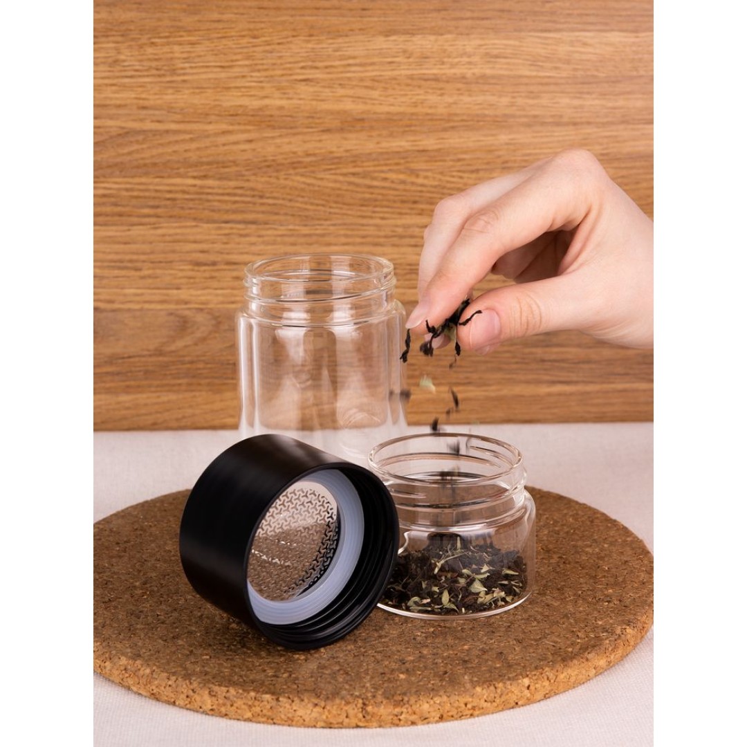 Бутылка для заваривания Cultivar, черная