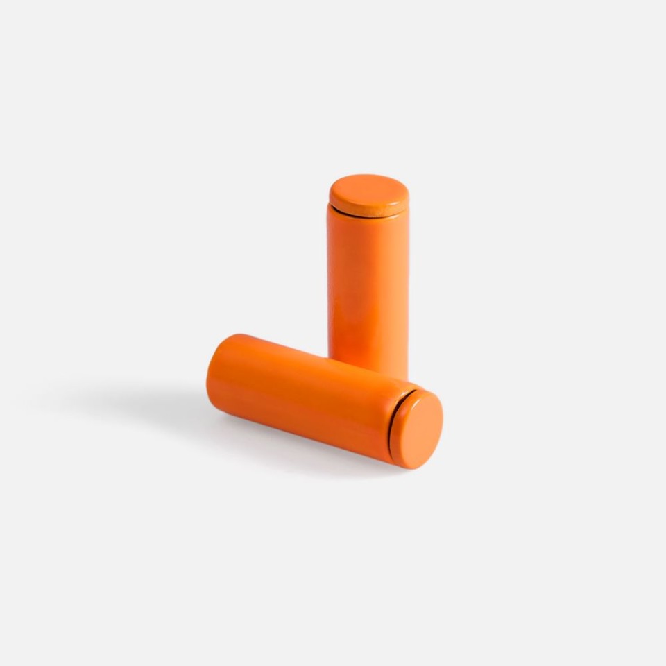 Наконечник для шнурка Nozzle, ver.2, оранжевый неон