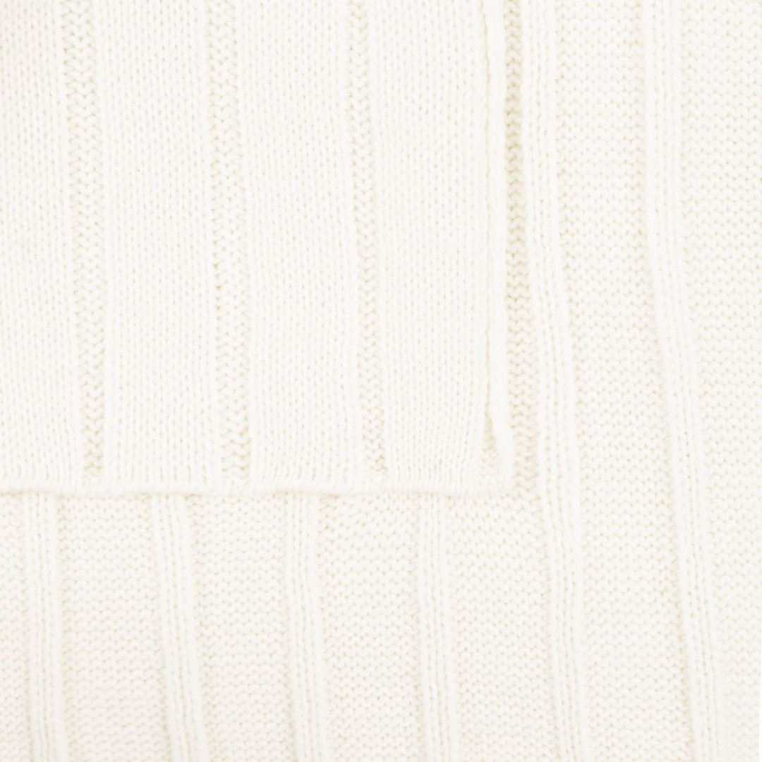 Плед Tressa, белый (молочный)