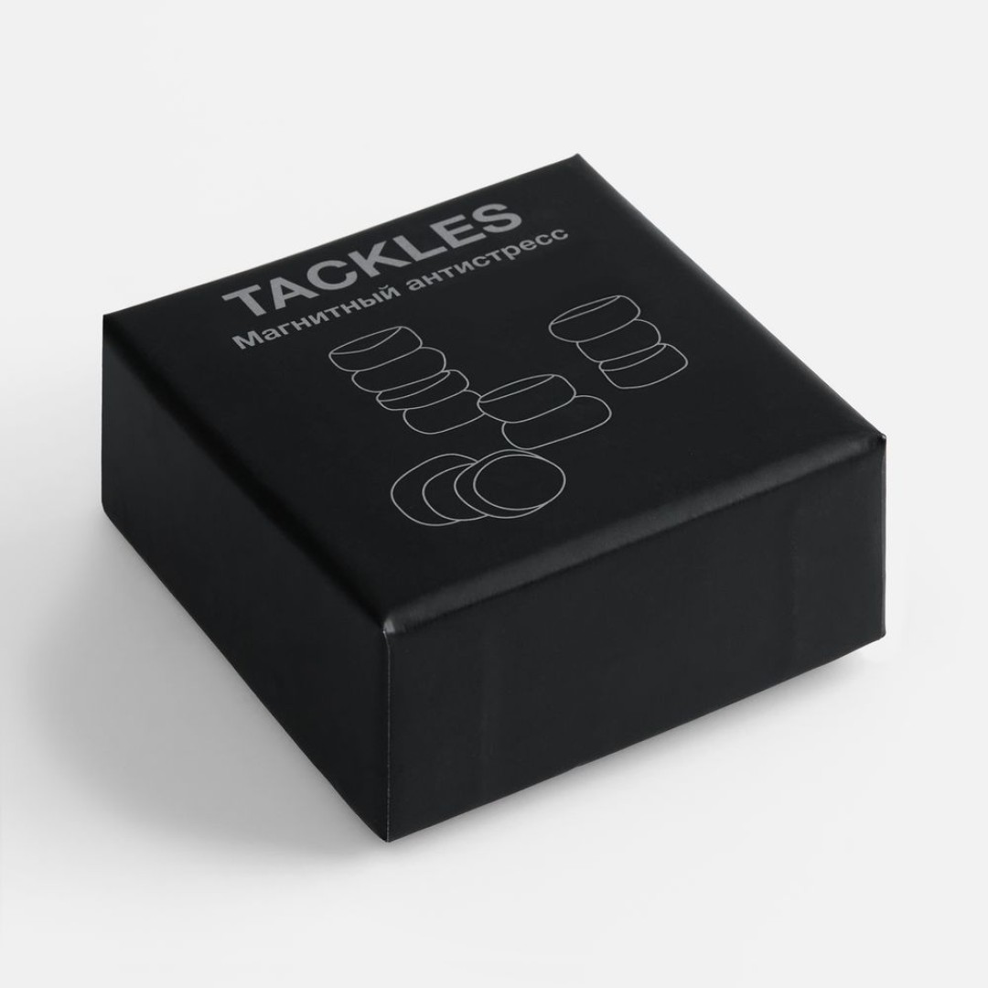 Магнитный антистресс Tackles, черный