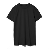 Футболка унисекс T-Bolka 160, черная, L