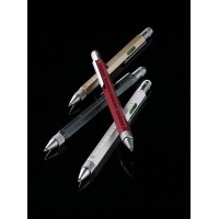 Ручка шариковая Construction, мультиинструмент, черная