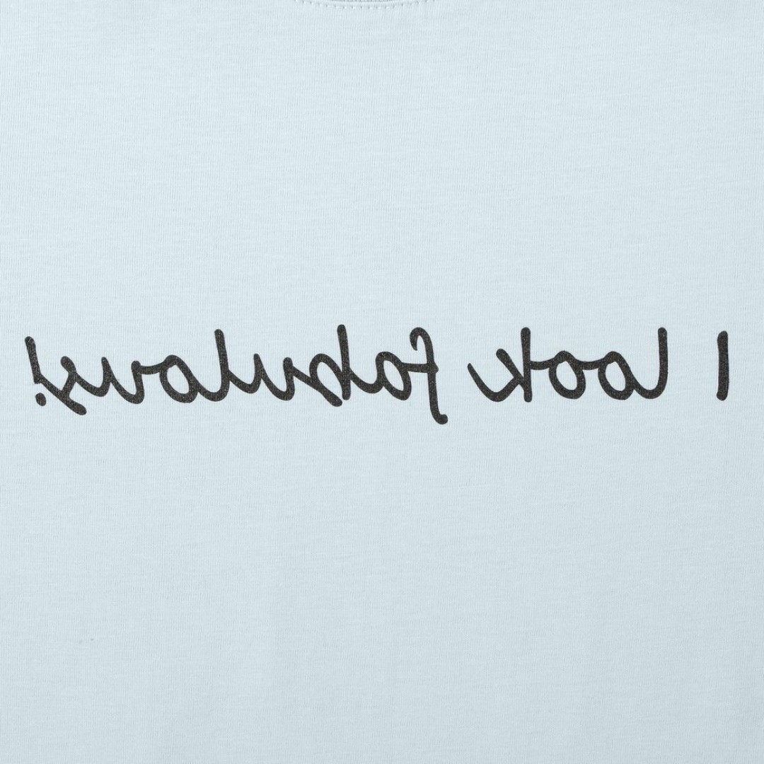 Футболка женская I Look Fabulous, голубая, S