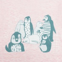 Футболка Ping Win, розовый меланж, XS