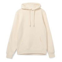 Толстовка с капюшоном унисекс Hoodie, светло-желтая, XS