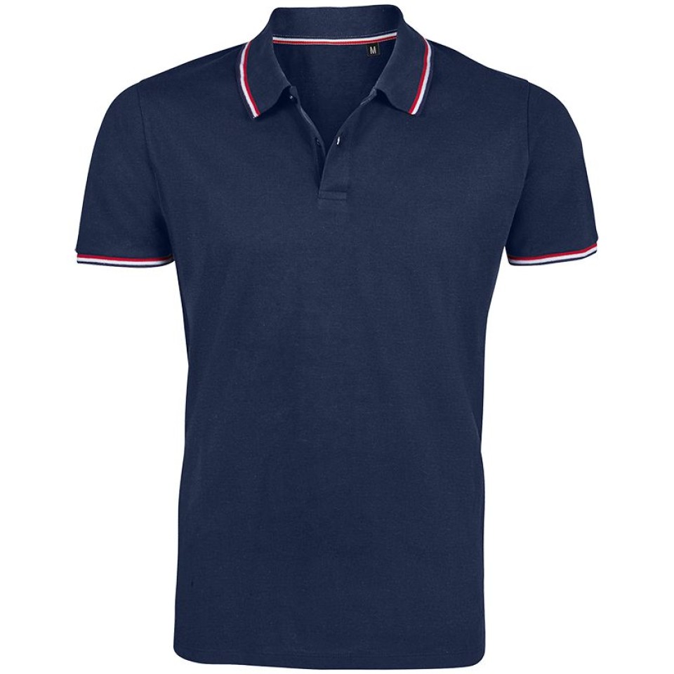 Рубашка поло мужская Prestige Men темно-синяя, XL