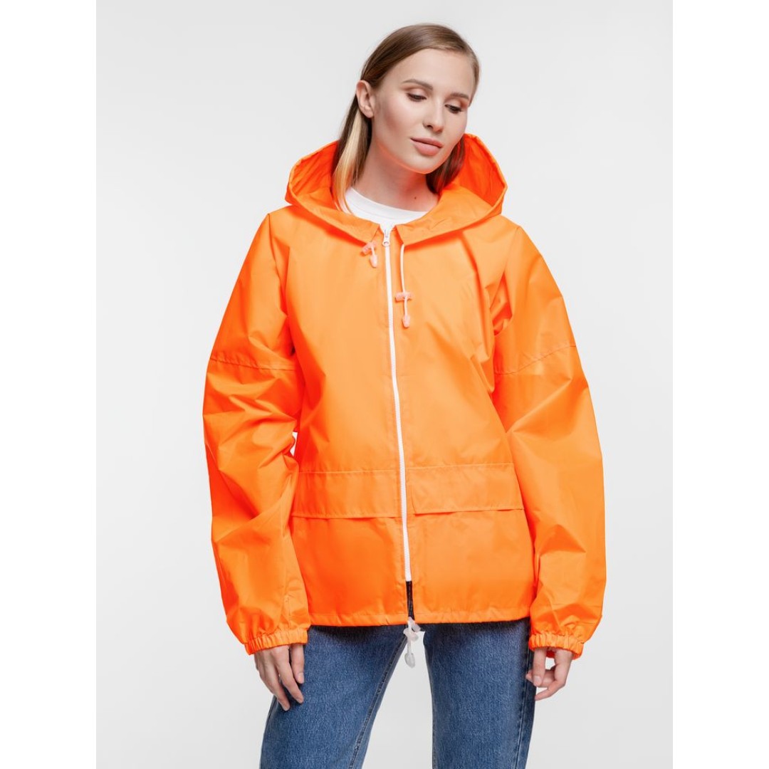 Ветровка Kivach Promo оранжевый неон, S