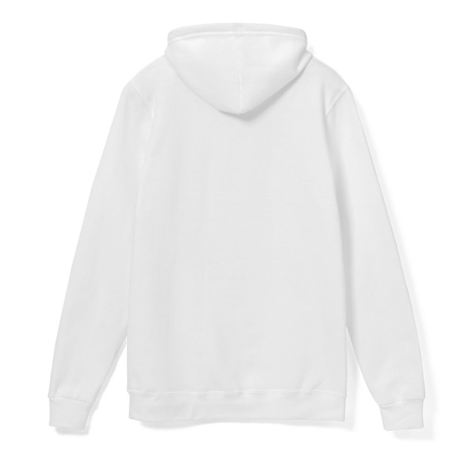 Толстовка с капюшоном Snake II белая, 3XL