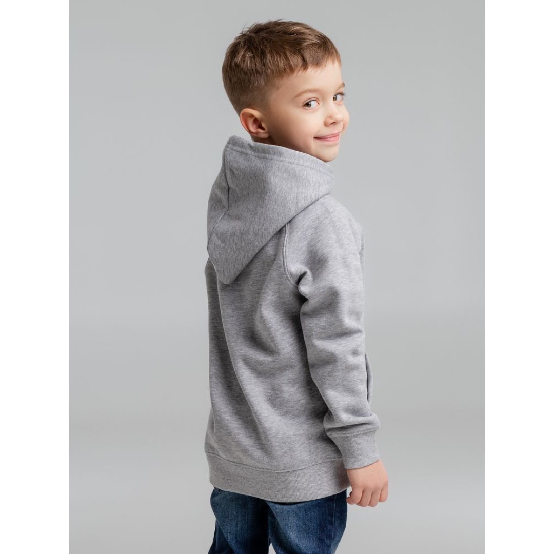 Толстовка детская Stellar Kids, серый меланж, на рост 96-104 см (4 года)