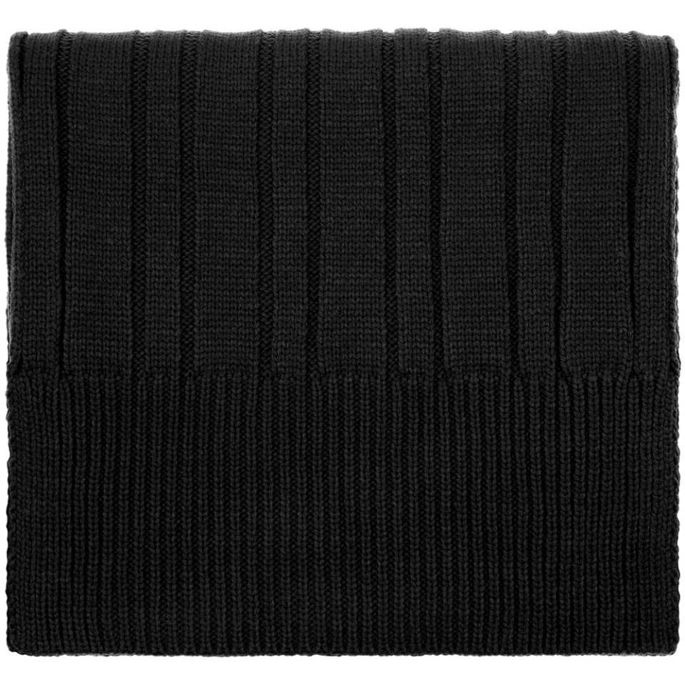 Шарф Knit Beat, черный