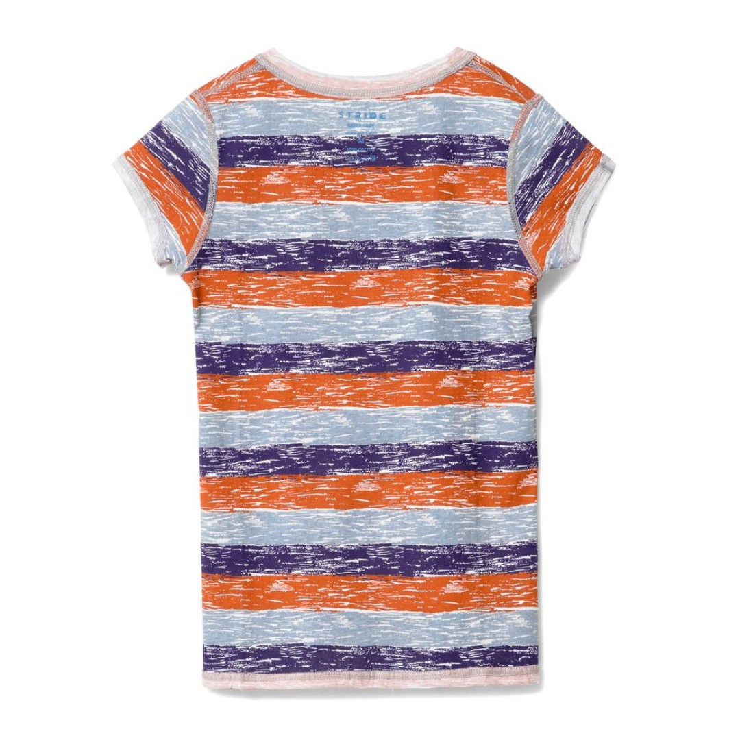 Футболка женская RAYET LADY двусторонняя, оранжевый/фиолетовый, S