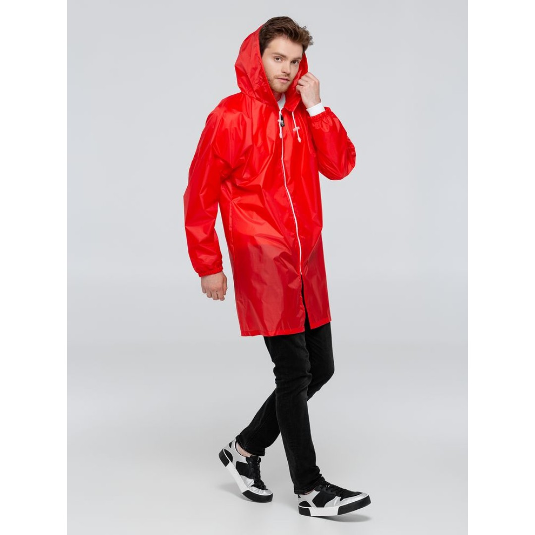 Дождевик «Воплащение всего», красный, размер S
