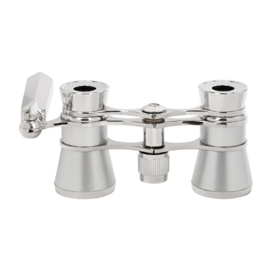 Театральный бинокль-лорнет Broadway 325E, серебристый