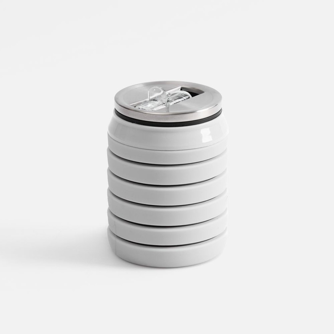 Складная бутылка для воды Folla, серая