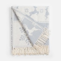 Плед «Скандинавия», серый