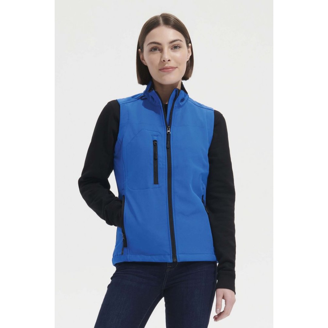 Жилет женский софтшелл Rallye Women ярко-синий, S
