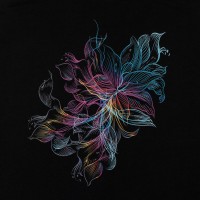 Майка женская Vibrance, черная, S