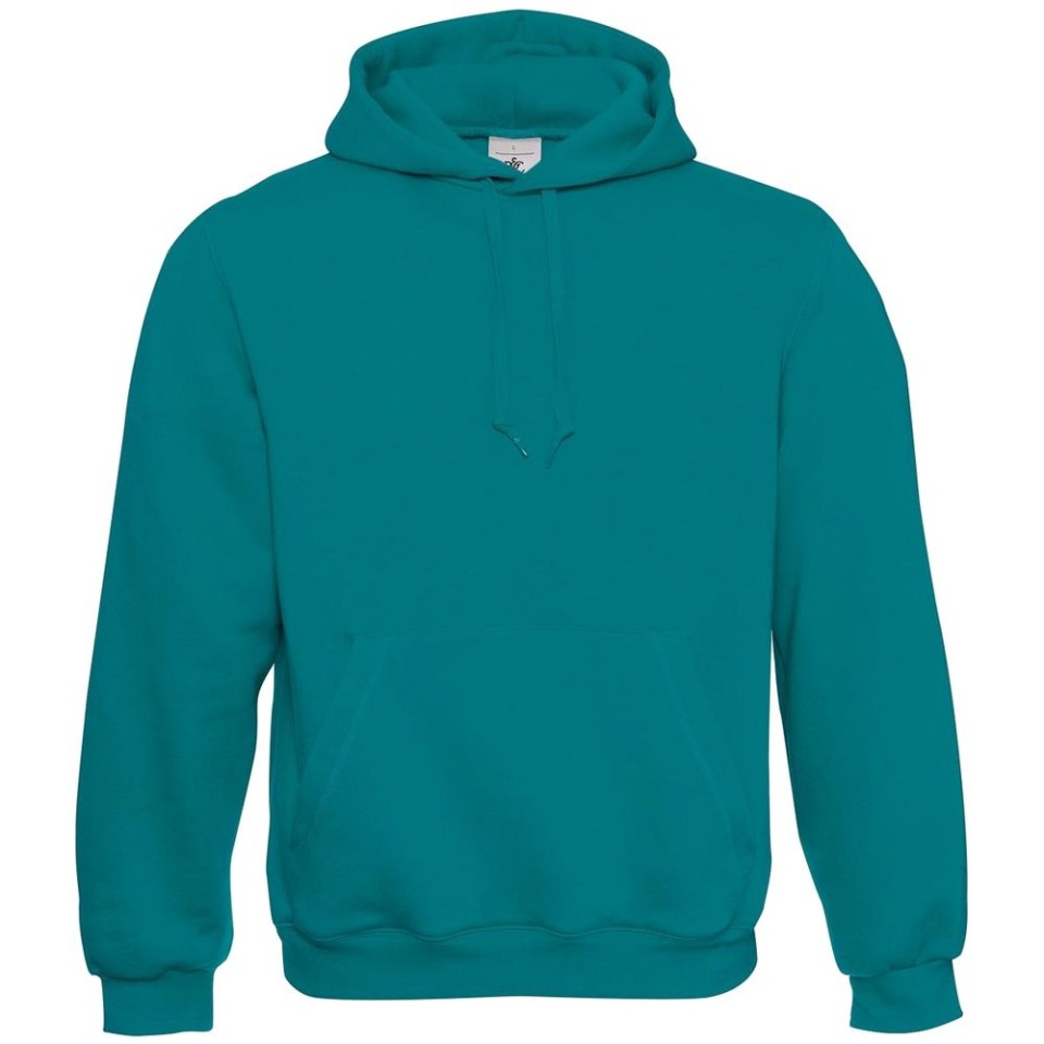 Толстовка Hooded темно-бирюзовая, XXS