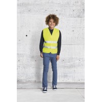 Жилет светоотражающий Secure Pro оранжевый неон, S/M