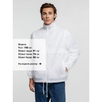 Ветровка из нейлона Surf 210 белая, S