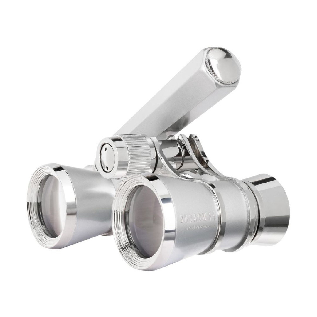 Театральный бинокль-лорнет Broadway 325E, серебристый