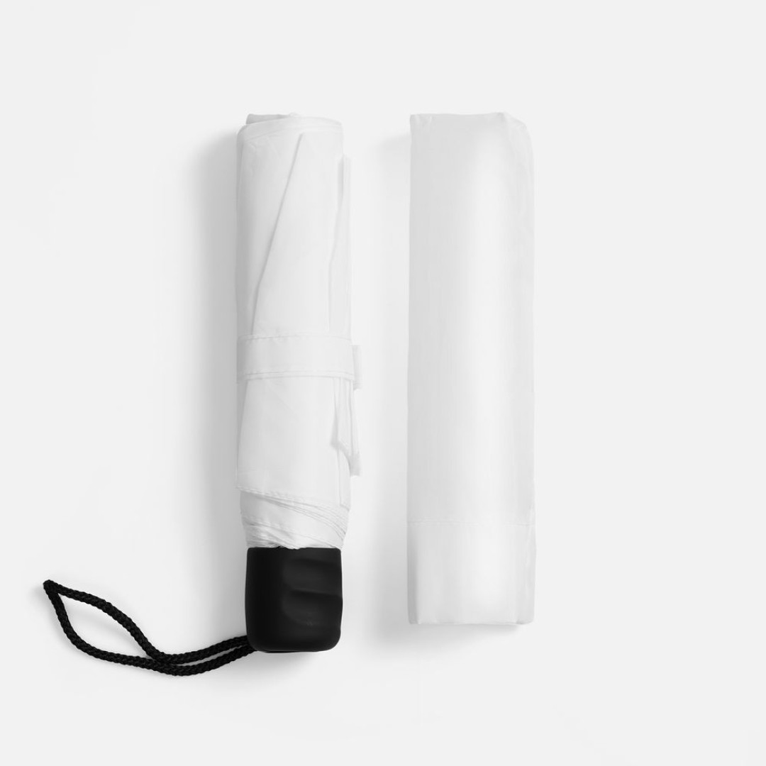 Зонт складной Basic, белый