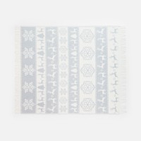 Плед «Скандинавия», серый